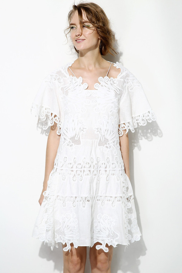 Few Moda Fairy 3D Floral Lace Dress Few Moda Fairy 3D Floral Lace Dress