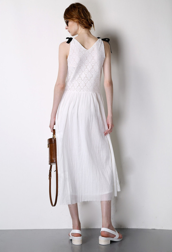 Few Moda Greek Goddess V-Neck Midi Dress Few Moda Greek Goddess V-Neck Midi Dress