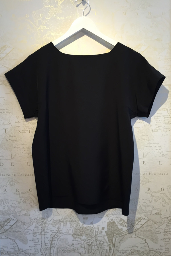 Tibi Silk 'Easy' Tee Tibi Silk 'Easy' Tee