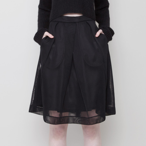 7115 by Szeki FISHNET A-LINE SKIRT 7115 by Szeki FISHNET A-LINE SKIRT
