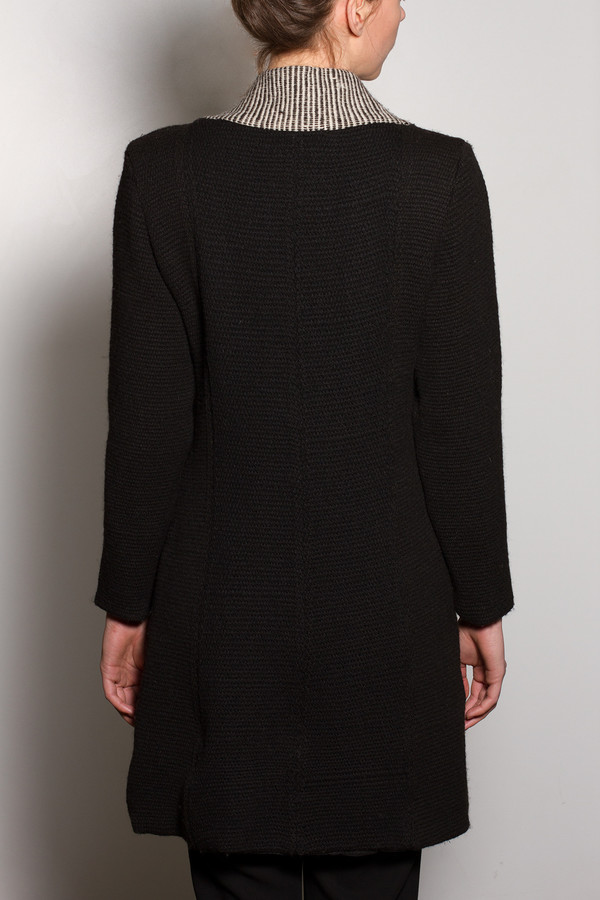 Textile Lapel Coat Textile Lapel Coat