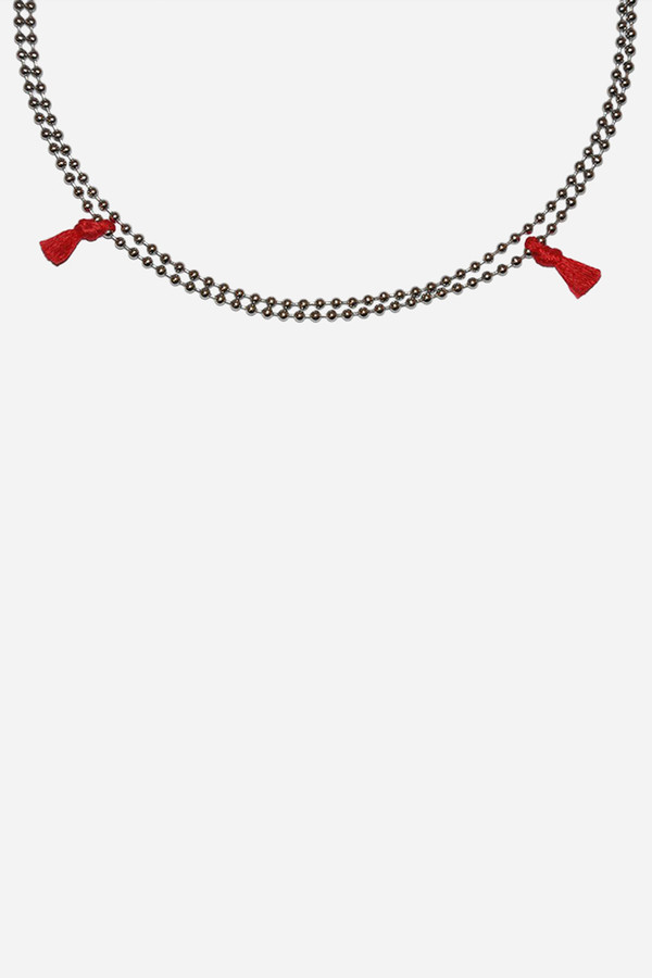 Nikolai Rose Stainless Steel Mantra IV Necklace Assorted Nikolai Rose Stainless Steel Mantra IV Necklace Assorted