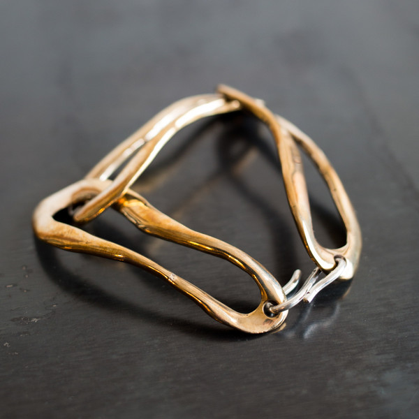 Faris Link Bracelet Bronze Faris Link Bracelet Bronze
