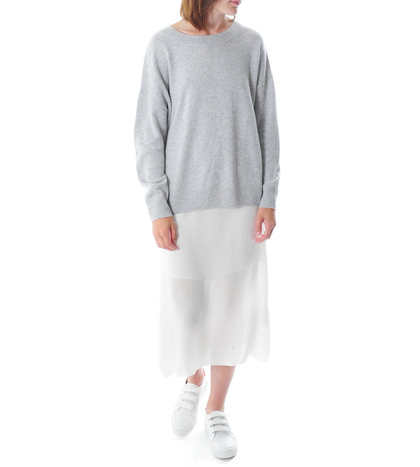 FRAME Denim Le Boyfriend Sweater | Gray FRAME Denim Le Boyfriend Sweater | Gray