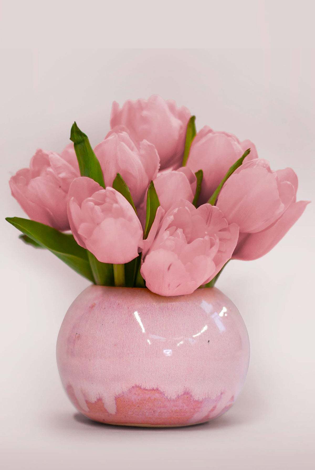 Cacuro Ceramic Vase Rose Quartz Pink Garmentory