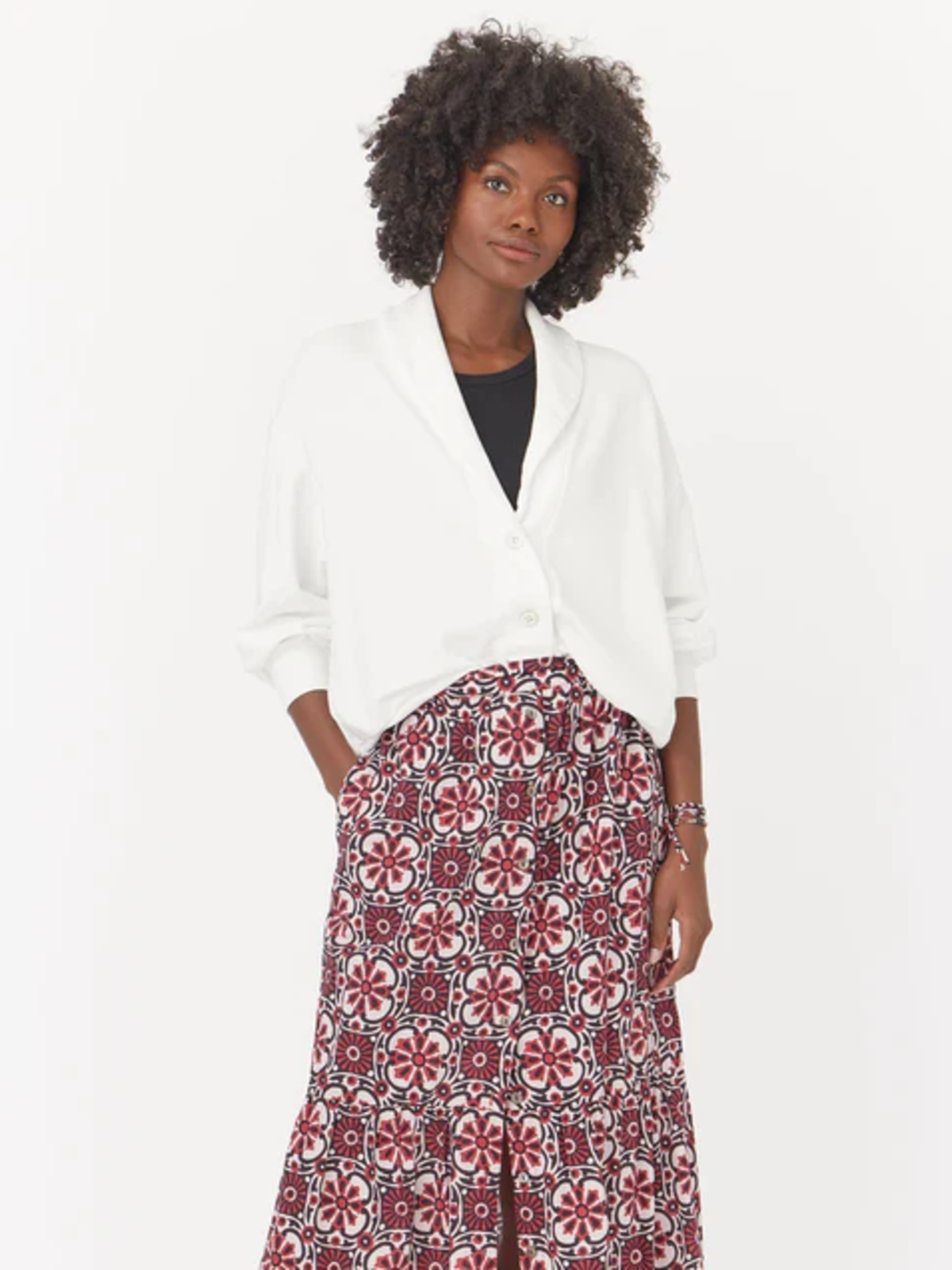Xirena Kate Cardigan - White | Garmentory