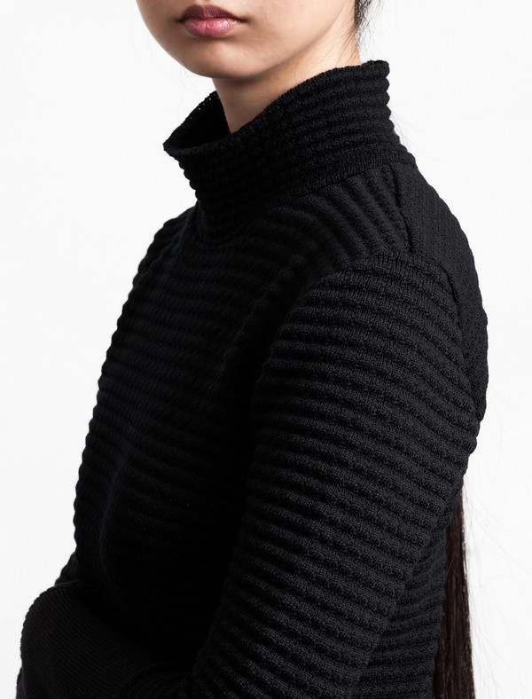 Stephan Schneider Jumper Acronym Black Stephan Schneider Jumper Acronym Black