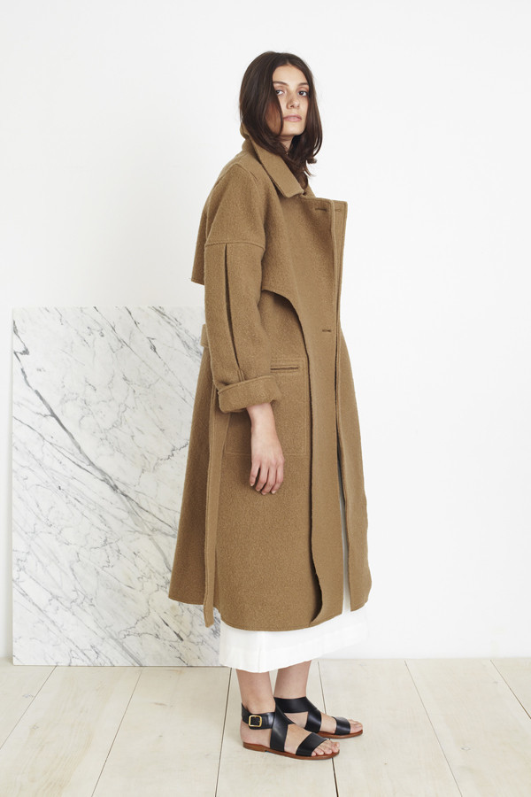 APIECE APART ILIANA WRAP COAT APIECE APART ILIANA WRAP COAT