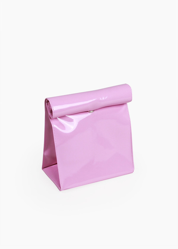 S M K Lady Pink Foldover Bag S M K Lady Pink Foldover Bag
