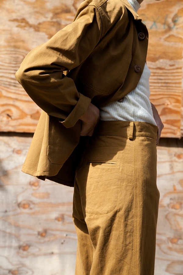 Caron Callahan Stewart Pant | cotton/linen twill Caron Callahan Stewart Pant | cotton/linen twill