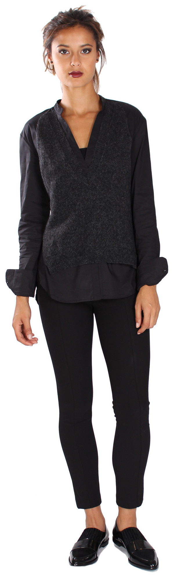 Sweater Front V Neck Sweater Front V Neck
