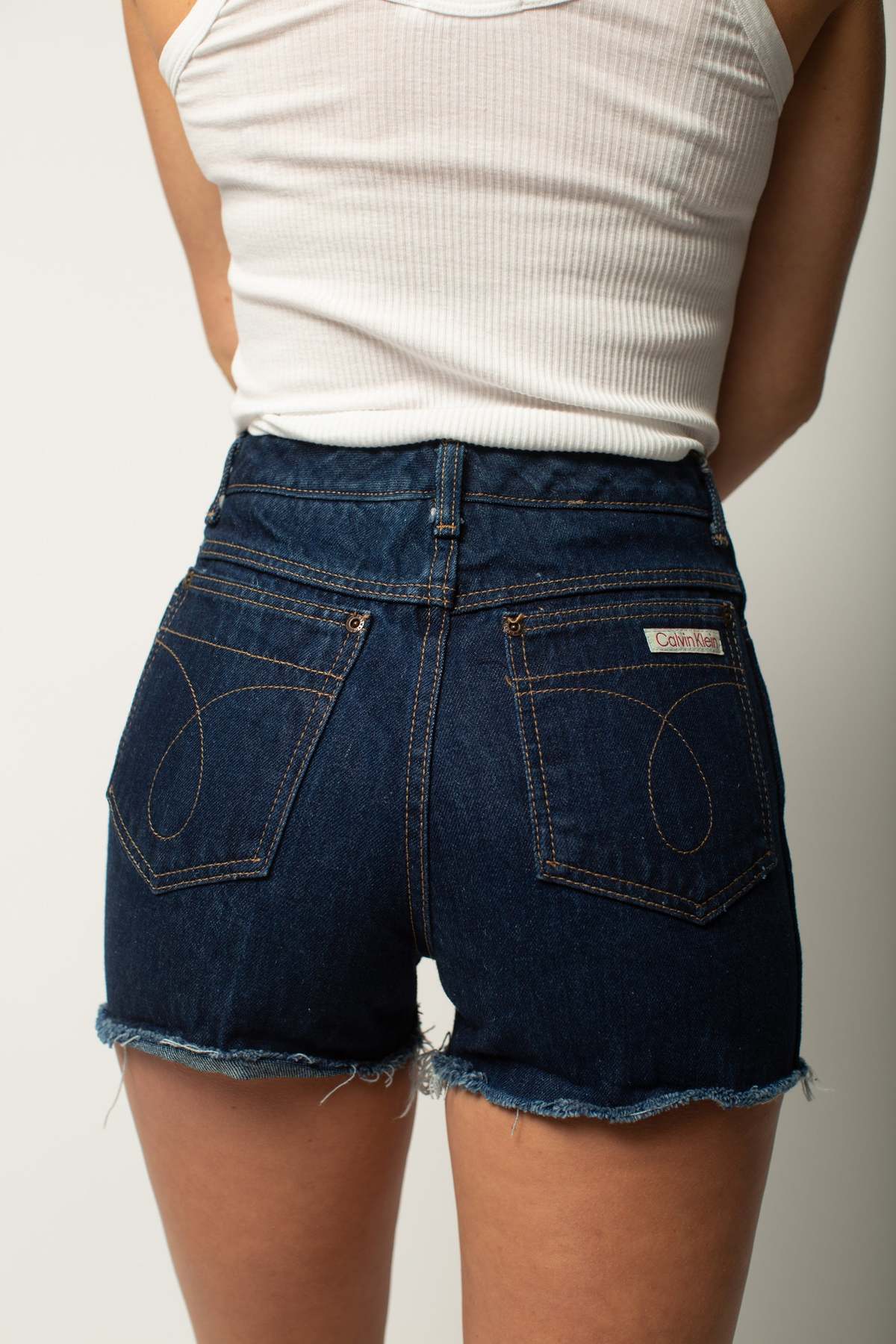 Dark Denim Shorts Garmentory