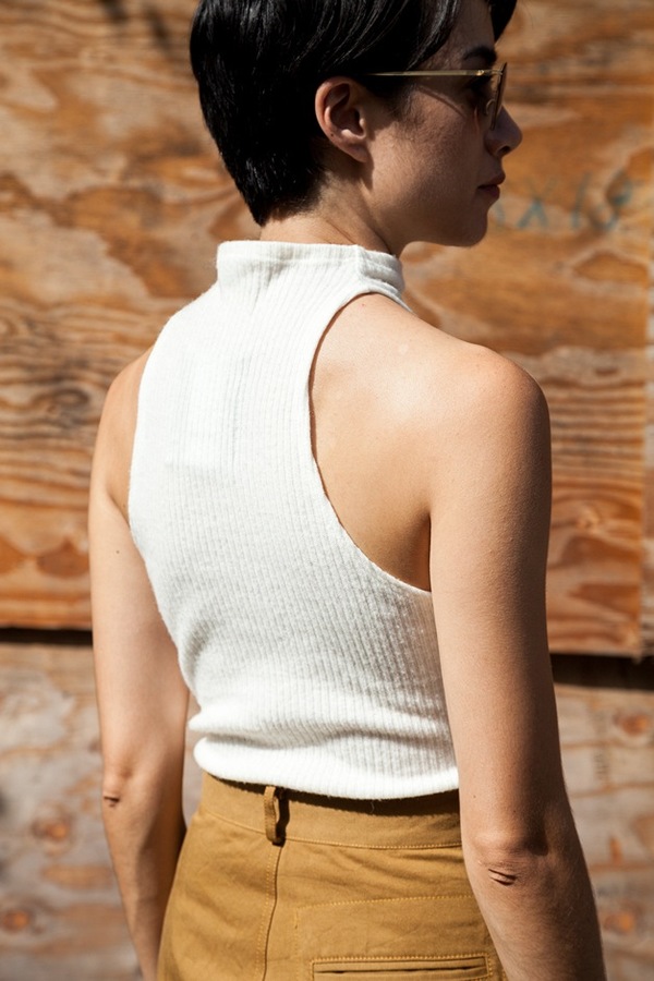 Assembly NY Ribbed Tank | cream Assembly NY Ribbed Tank | cream