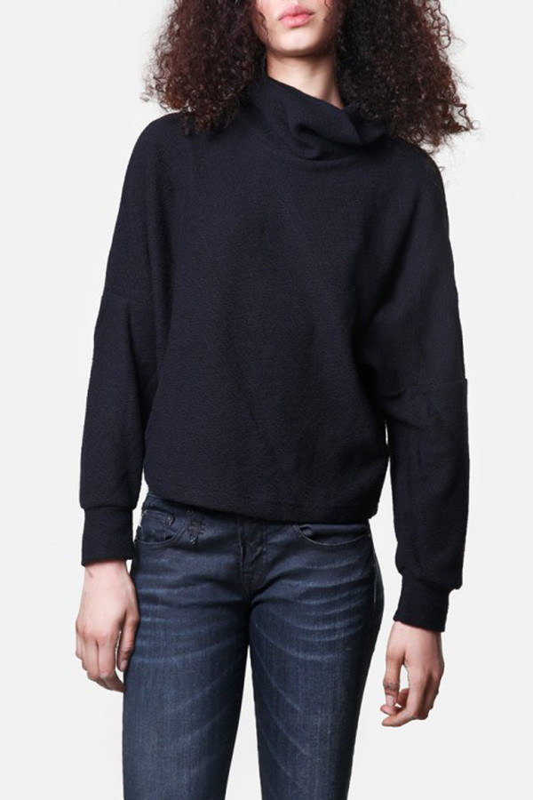 OAK Drop Shoulder Turtleneck Sweatshirt OAK Drop Shoulder Turtleneck Sweatshirt