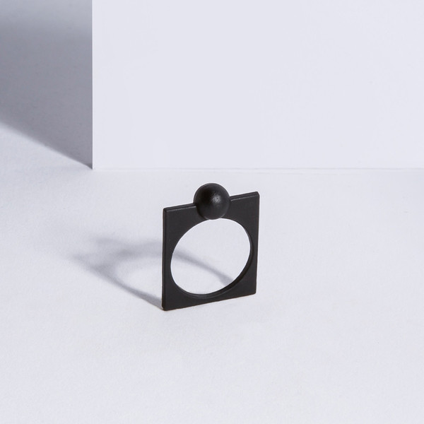 Metalepsis Projects Proton Ring | matte black Metalepsis Projects Proton Ring | matte black