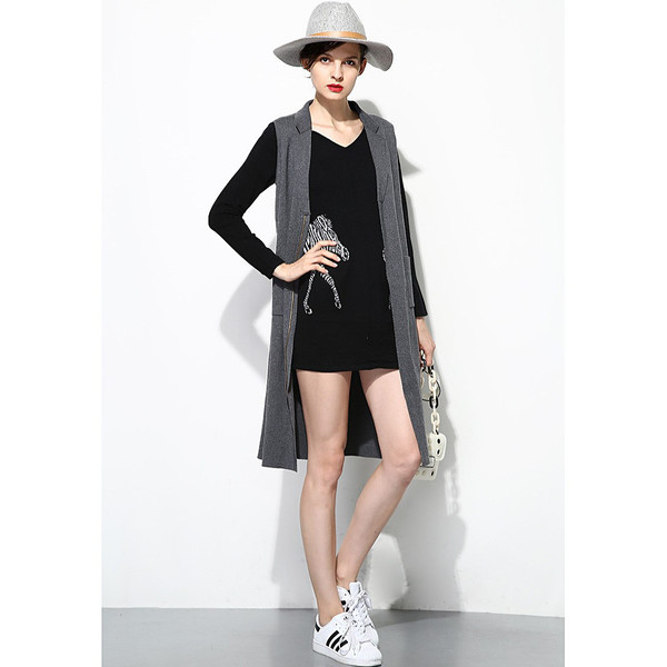 FEW MODA Cashmere Zip Waistcoat FEW MODA Cashmere Zip Waistcoat