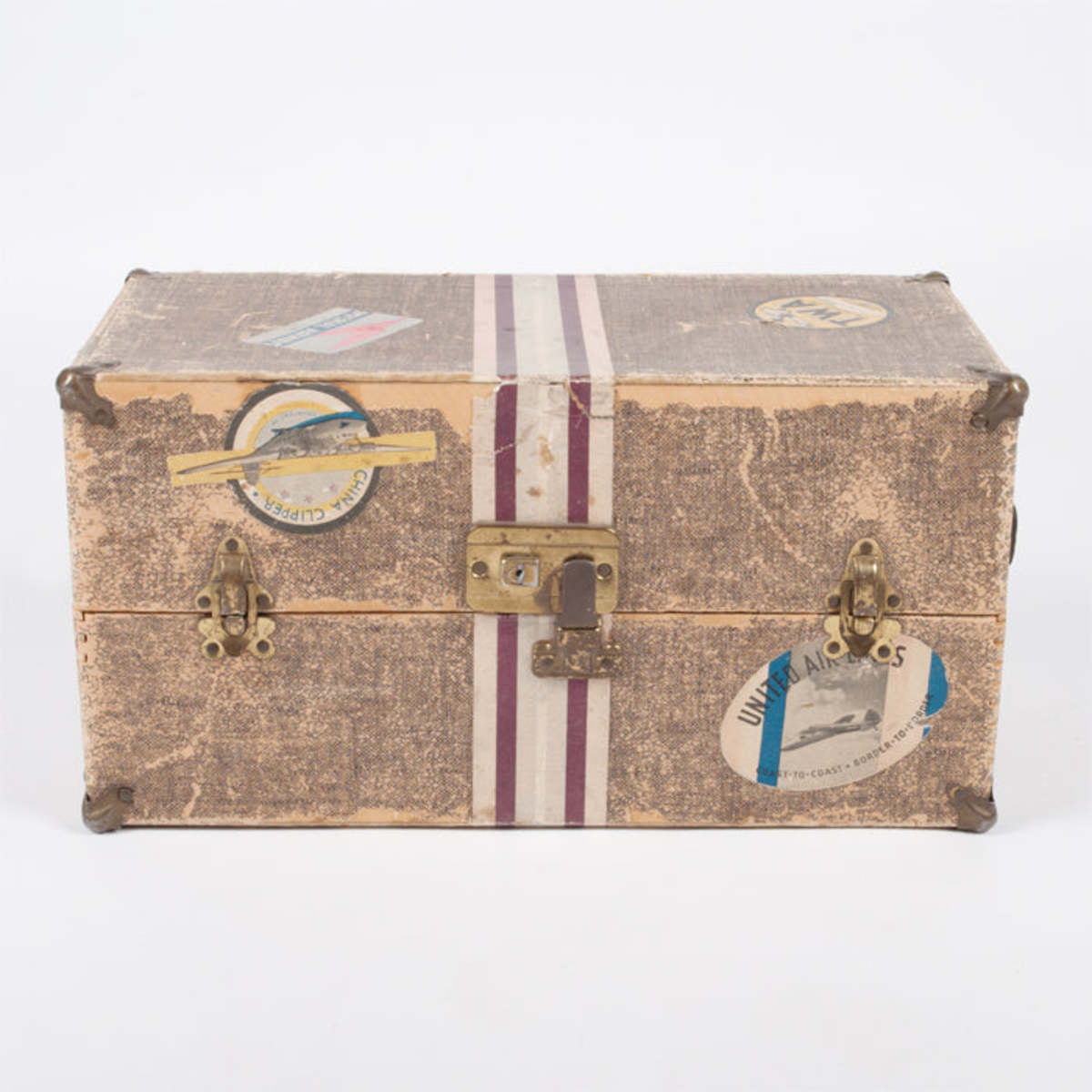 Kids Vintage Doll Wardrobe Suitcase 
