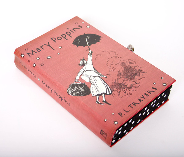 Chick Lit Designs Mary Poppins Book Clutch Chick Lit Designs Mary Poppins Book Clutch