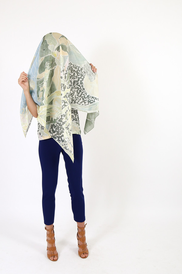 Nanushka Love Printed Scarf Nanushka Love Printed Scarf