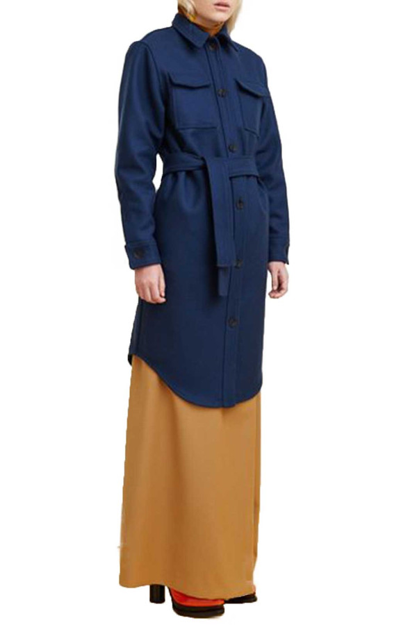 Opening Ceremony Wool Long Shirt Jacket Opening Ceremony Wool Long Shirt Jacket