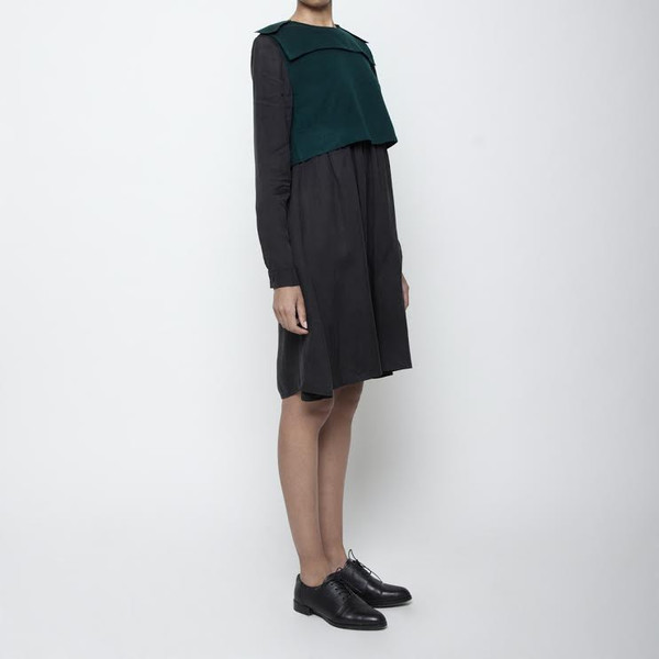 7115 by Szeki WOOL VEST DRESS 7115 by Szeki WOOL VEST DRESS