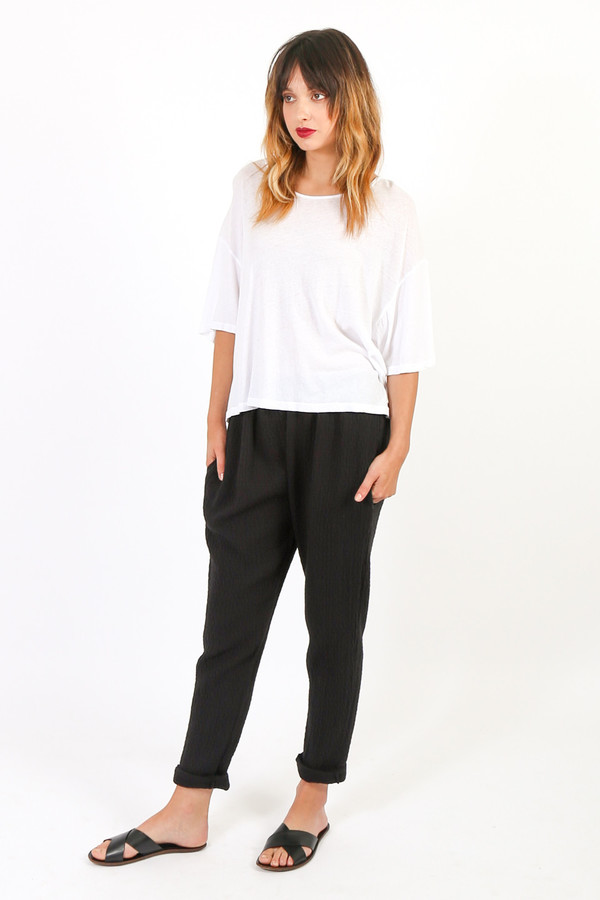 Black Crane Quilt Pant Black Crane Quilt Pant