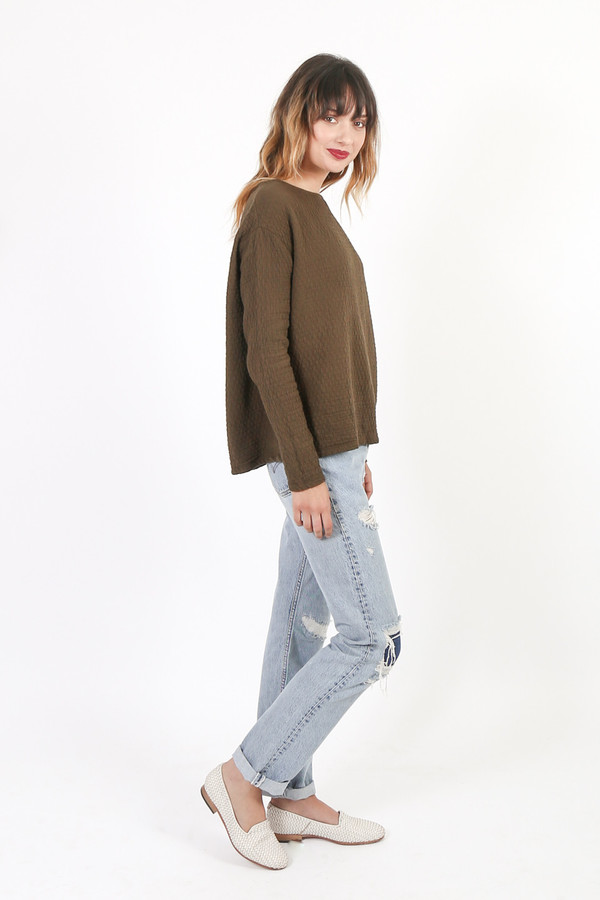 Black Crane Wide Sweatshirt Black Crane Wide Sweatshirt