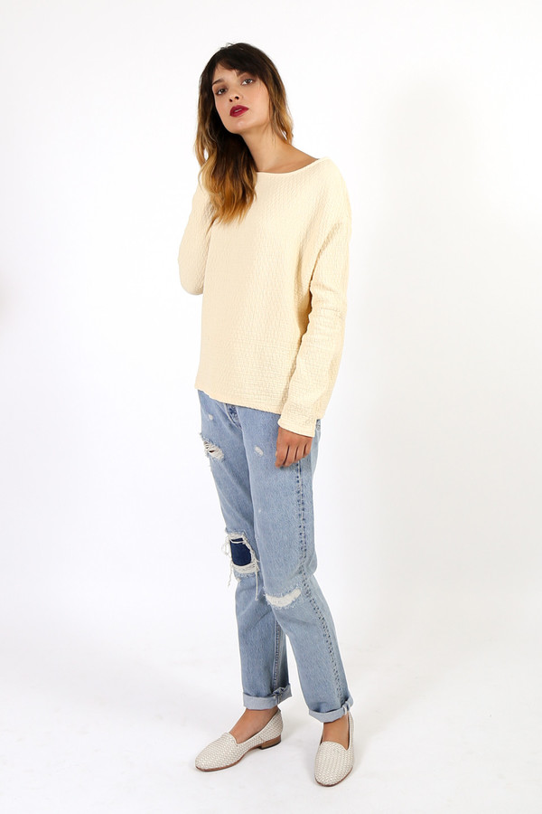 Black Crane Wide Sweatshirt Black Crane Wide Sweatshirt