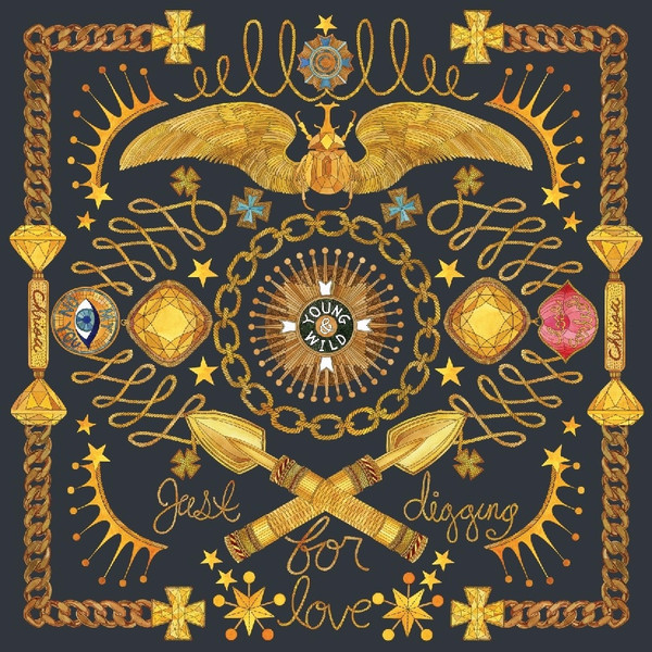 Chrisu MATERIALISTIC LOVE SCARF Chrisu MATERIALISTIC LOVE SCARF