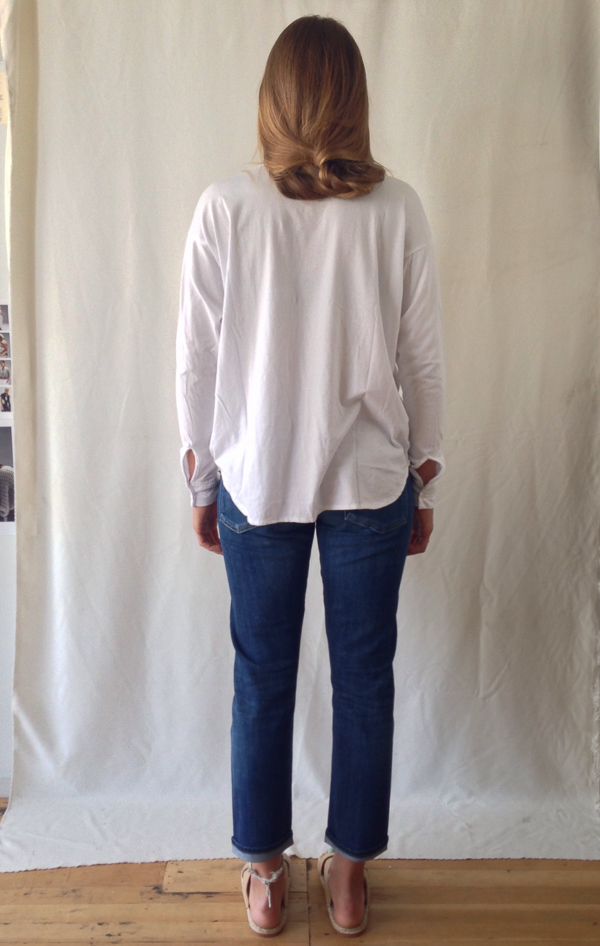 James Perse Geometric Seam Top James Perse Geometric Seam Top