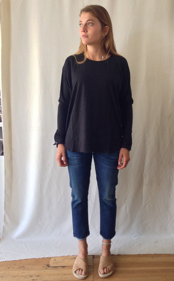 James Perse Geometric Seam Top James Perse Geometric Seam Top
