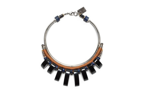 LIZZIE FORTUNATO TERRA COTTA COLLAR LIZZIE FORTUNATO TERRA COTTA COLLAR