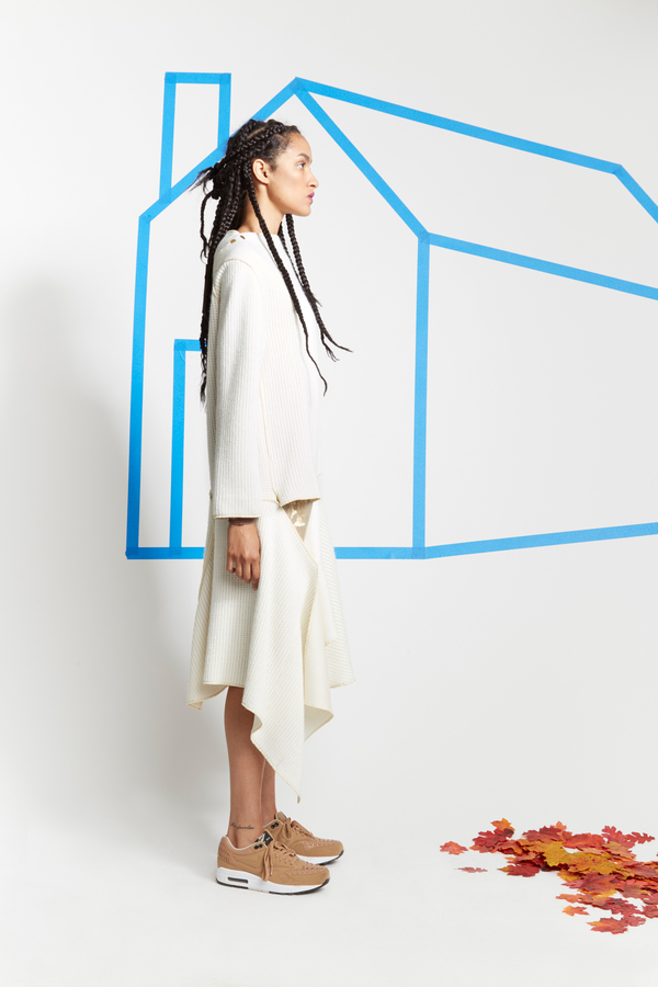 Steven Tai Raised Neck Dress Steven Tai Raised Neck Dress