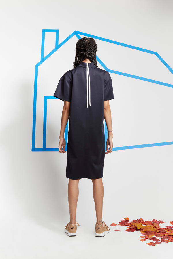 SCAPES NY Embroidered Logo Spandex Dress SCAPES NY Embroidered Logo Spandex Dress