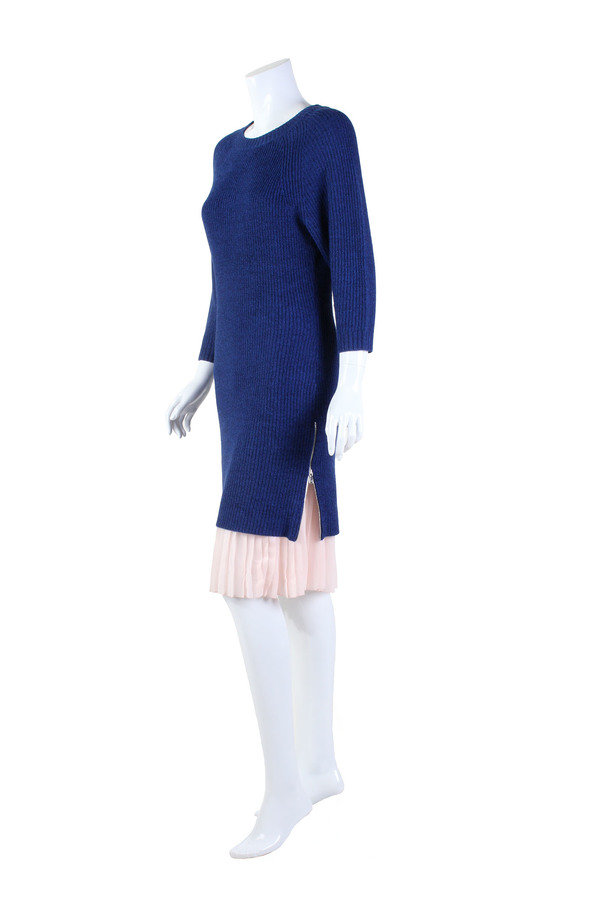 Cosette Cecilia Sweater Dress Royal Blue Cosette Cecilia Sweater Dress Royal Blue