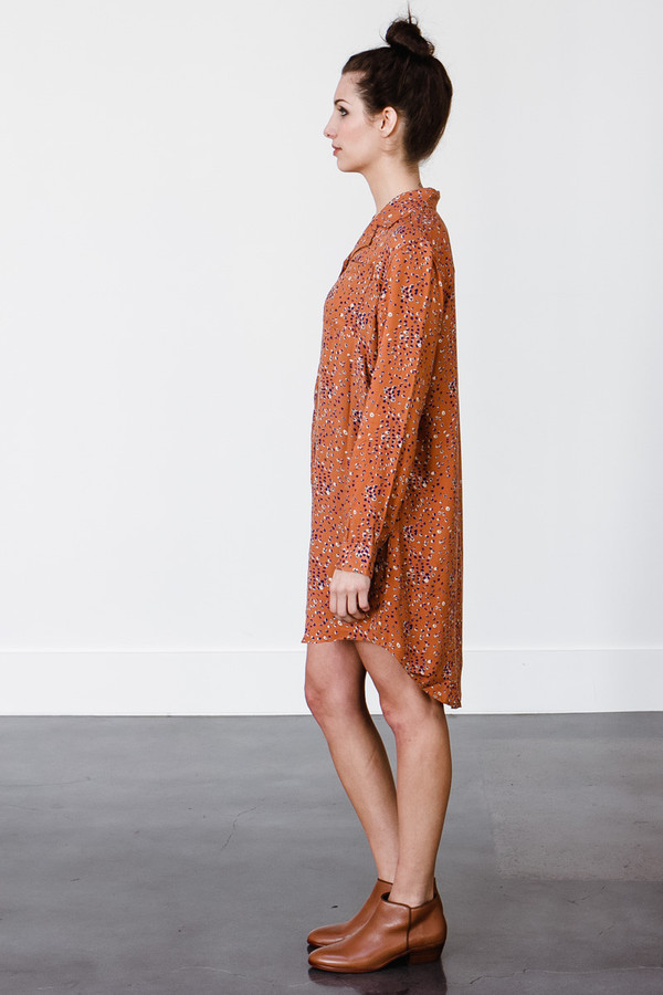 Bridge & Burn Insley Leopard Dot Dress Bridge & Burn Insley Leopard Dot Dress