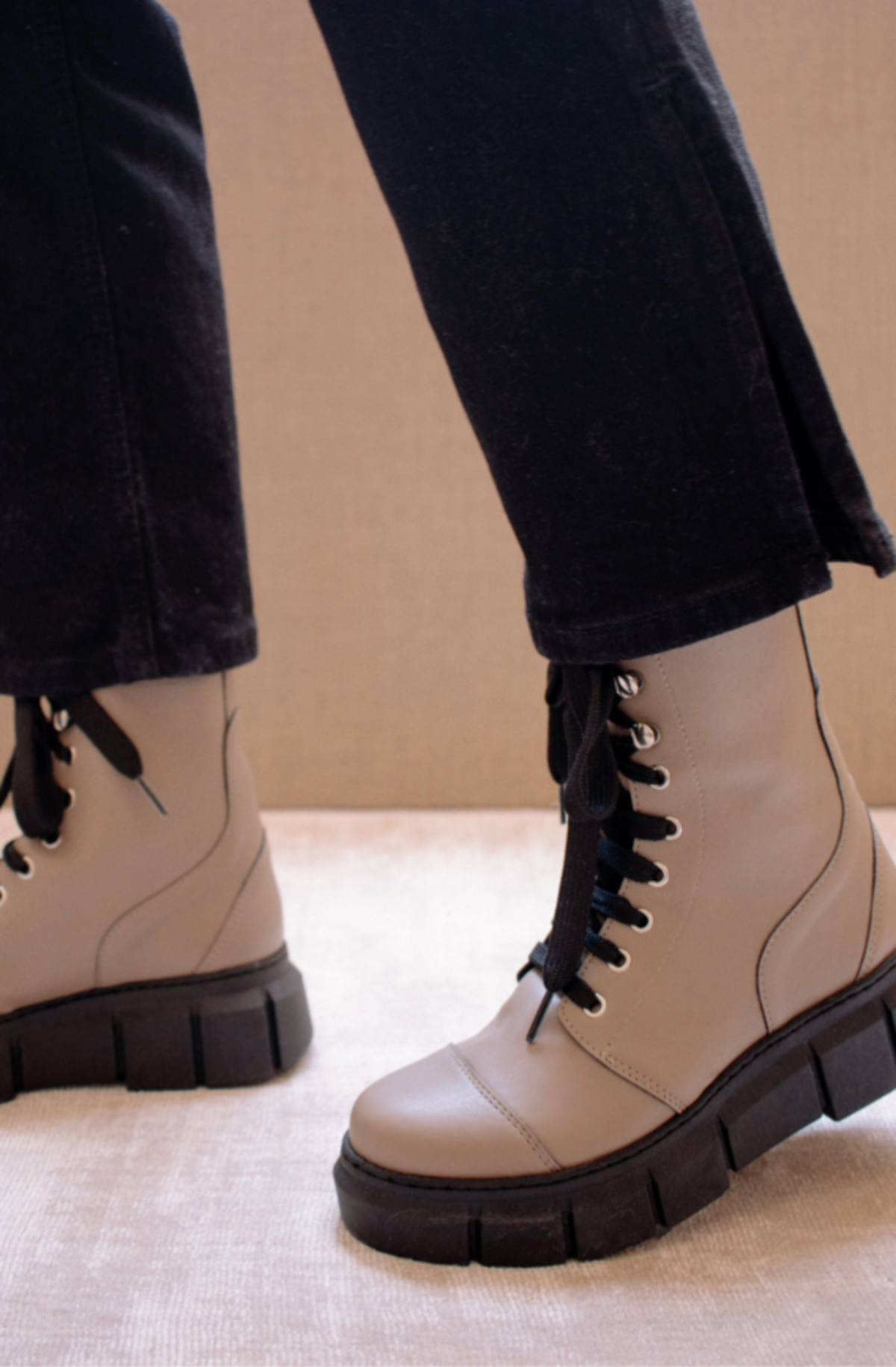 Alohas Women's Vegan Combat Boots Garmentory