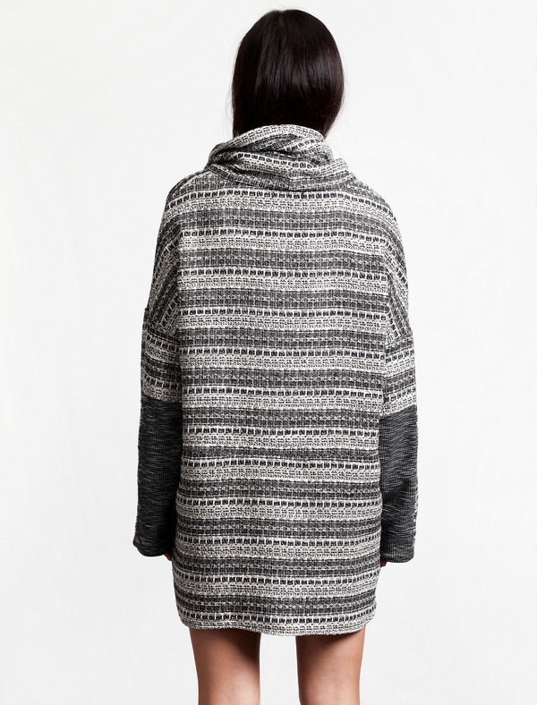 Thakoon Addition Womens Tweed Pullover Thakoon Addition Womens Tweed Pullover