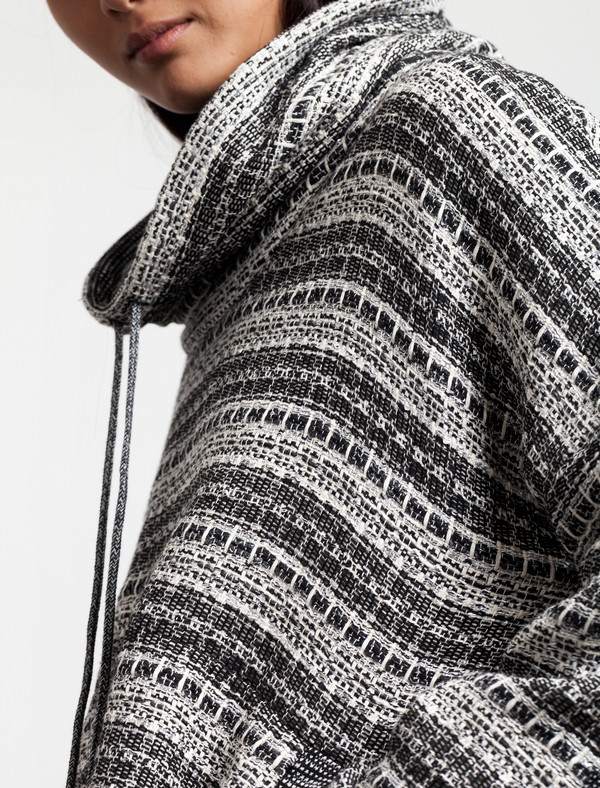 Thakoon Addition Womens Tweed Pullover Thakoon Addition Womens Tweed Pullover