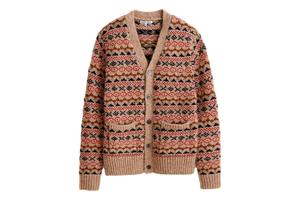 Alex Mill French Terry Cardigan - DARK 