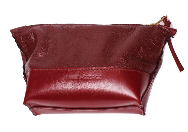 Toiletry Pouch in Wine Toiletry Pouch in Wine