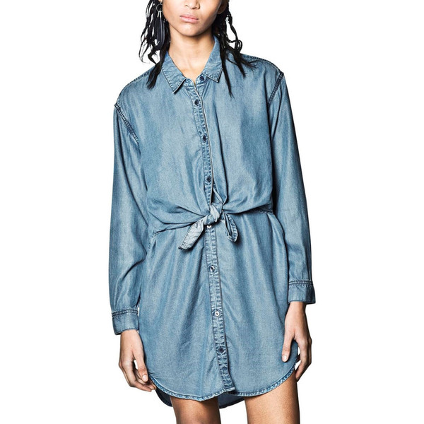 Cheap Monday Blue Shirt Dress Cheap Monday Blue Shirt Dress
