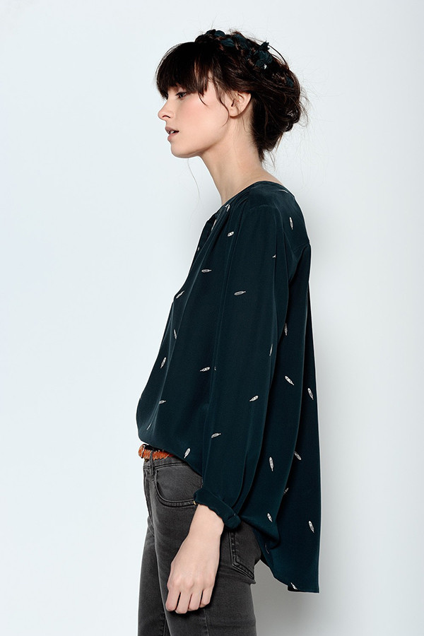 DES PETITS HAUTS IDODI PLUMAGE SHIRT DES PETITS HAUTS IDODI PLUMAGE SHIRT