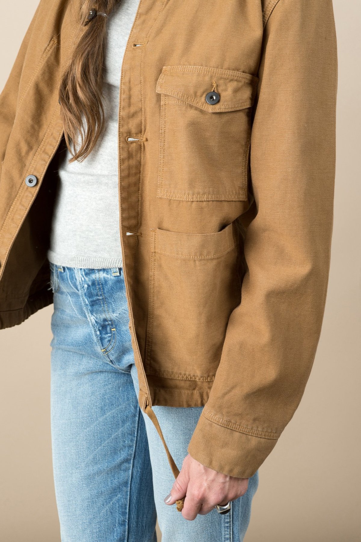 home work twill work jacket