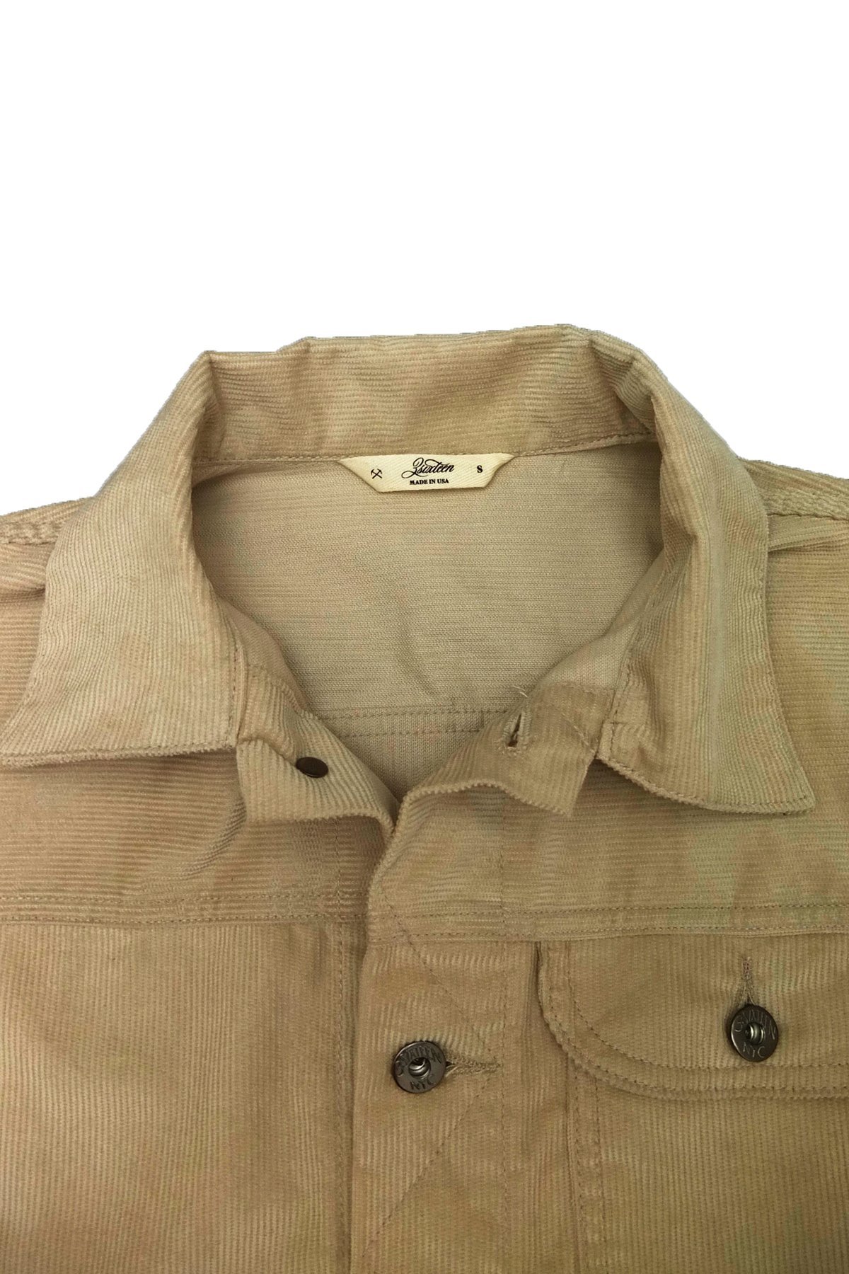 3Sixteen Corduroy Ranch Jacket - Cream 