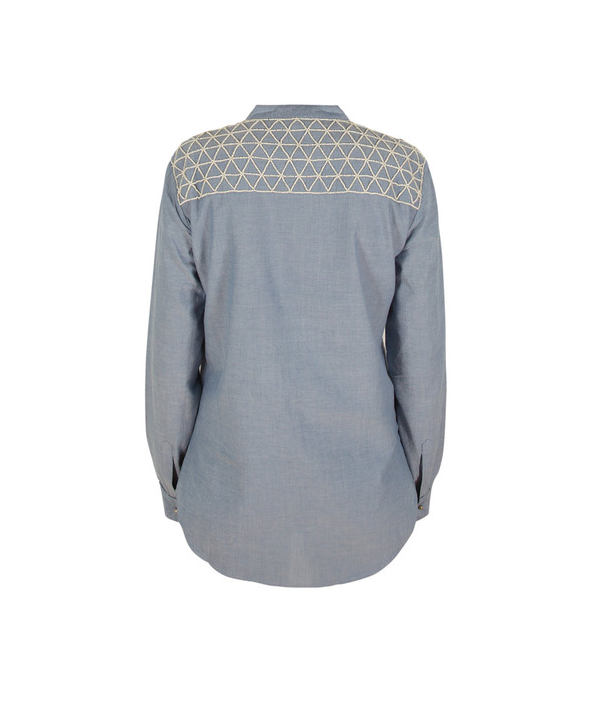 Valentine Gauthier Officer Chambray Shirt Valentine Gauthier Officer Chambray Shirt
