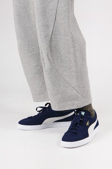 peacoat white puma suede