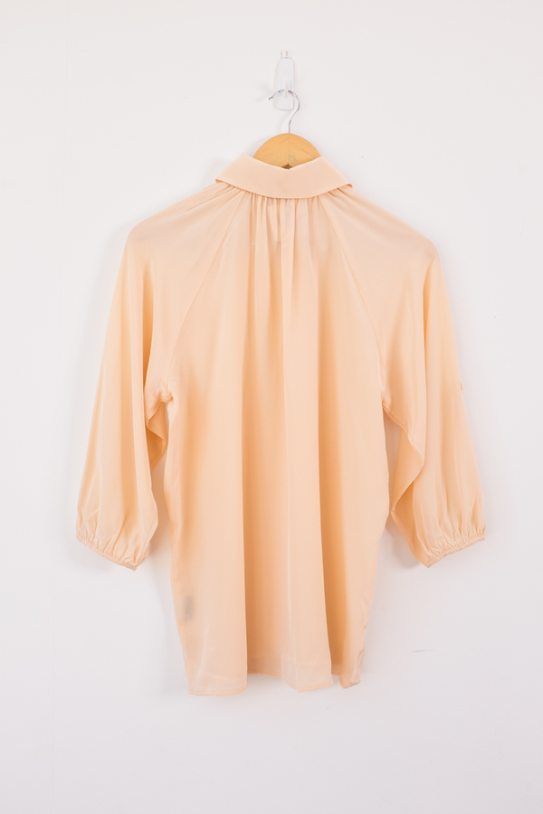 Tucker Long Collared Blouse Tucker Long Collared Blouse