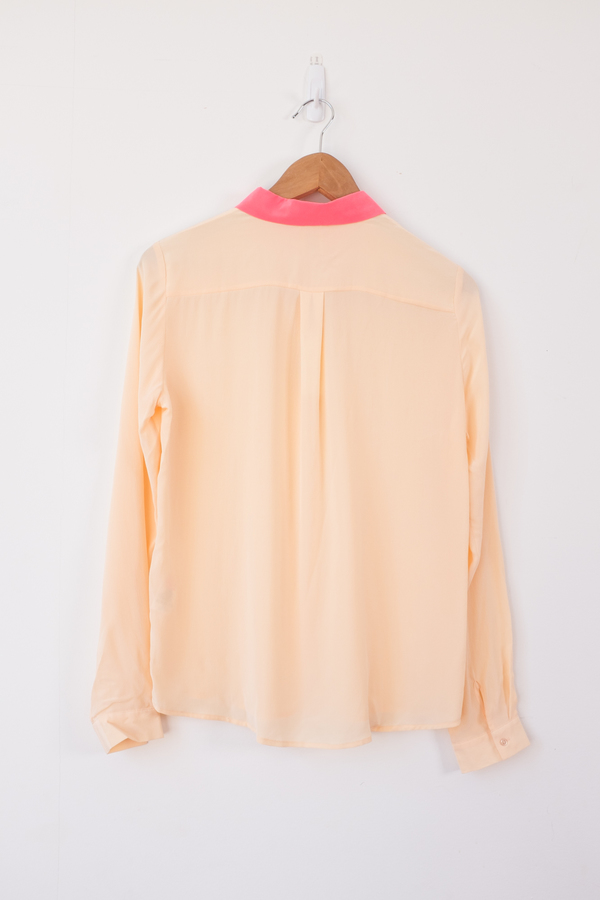Des Petits Hauts Two Tone Blouse Des Petits Hauts Two Tone Blouse